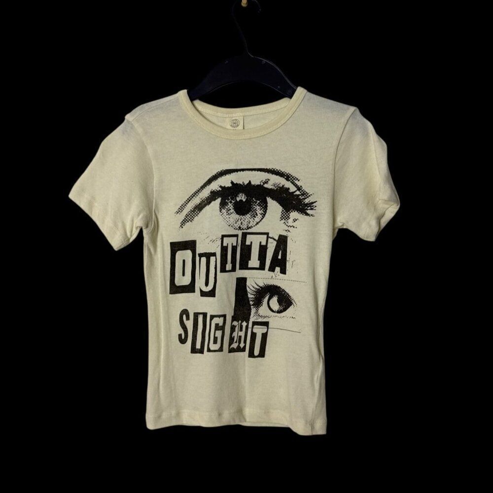 Urban Outfitters "Outta Sight" Graphic Tee Small 100% Cotton Made In Turkey